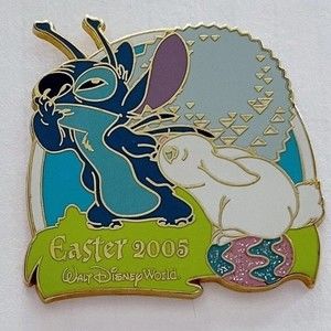 Stitch Easter Egg Hunt 2005 Disney Pin 37602